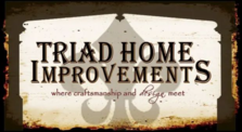 Logo for Triad Home Improvements
