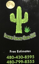 Lunas lawn care LLC logo