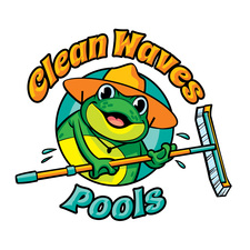 Clean Waves Pool Services, LLC logo