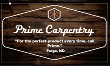 Logo for Prime Carpentry