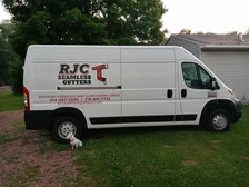 Logo for RJC Seamless Gutters