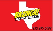 Logo for Bazinga Lawn Care