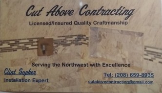 Cut Above Contracting logo