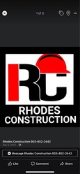 Rhodes Construction logo