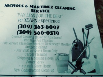 Nichols & Martinez Cleaning Services logo