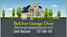 Logo for Belcher Garage Door