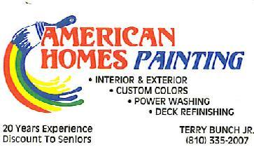 American Homes Painting & Maintenance logo