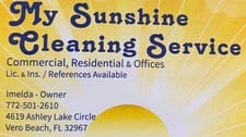 My Sunshine Cleaning Services logo