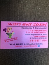 Logo for Yaleny's House Cleaning