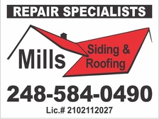 Mills Siding & Roofing, LLC logo