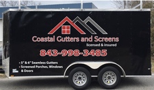 Logo for Coastal Gutters & Screens of MB, LLC