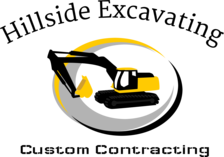 Hillside Excavating and Custom Contracting logo