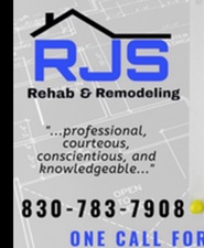 Logo for RJS Rehab and Remodel