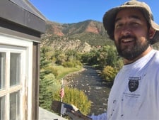 Logo for Mountain Man Painting Co.