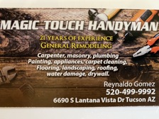 Logo for Magic Touch Handyman - Home Facebook