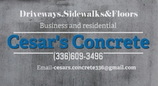 Logo for Cesars Concrete