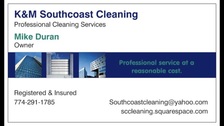 Logo for K&M Southcoast Cleaning