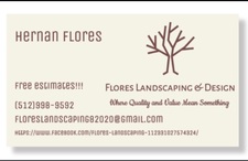 Logo for Flores Landscaping