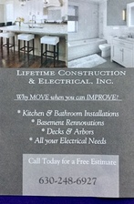 Lifetime Construction & Electrical, Inc. logo