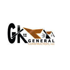 Logo for GK General Construction, LLC