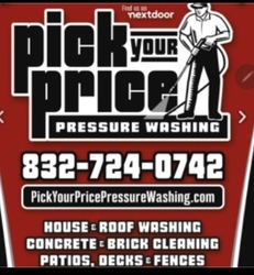 Pick Your Price Pressure Washing logo