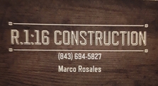 Logo for R 1:16 Construction