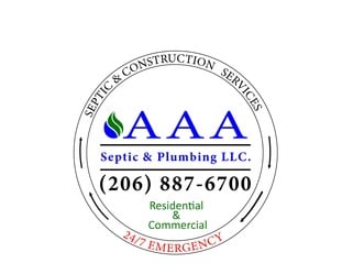 AAA Septic & Plumbing, LLC logo