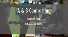 A & B Contracting logo