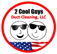 Logo for 2 Cool Guys Duct Cleaning, LLC