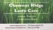 Chestnut Ridge Lawn Care logo
