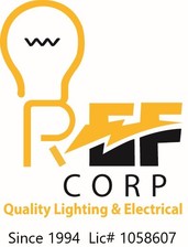 Logo for REF Corp.
