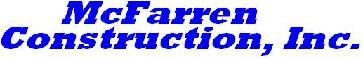 McFarren Construction, Inc. logo