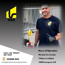 Omega Drain Services logo
