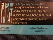 Logo for AJS Specialty Services, LLC
