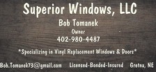 Logo for Superior Windows, LLC