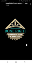 Avatar for Done Right Construction & Remodeling