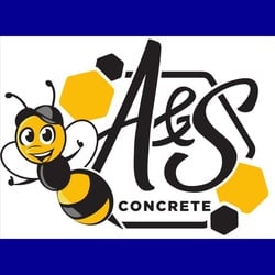 A&S Concrete logo