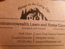 Logo for Commonwealth Lawn and Home Care