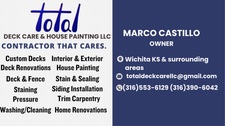 Logo for TOTAL DECK CARE & HOUSE PAINTING LLC