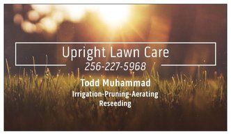 Upright Lawn Care & Property Management logo