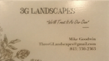 3G Landscapes logo