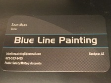 Logo for Blue Line Painting