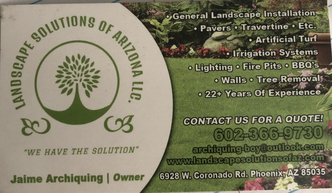 Landscape Solutions Of Arizona logo