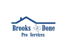 Logo for Brooks & Done Pressure Washing