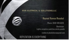 Logo for RVR Handyman & Solutions