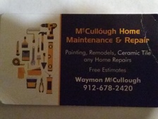 Avatar for McCullough Home Maintenance & Repair