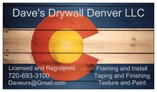 Logo for Dave's Drywall Denver, LLC
