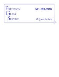 Precision Glass Service logo