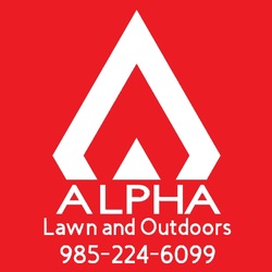 Alpha Lawn & Outdoors logo
