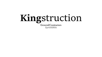 Kingstruction, Inc. logo